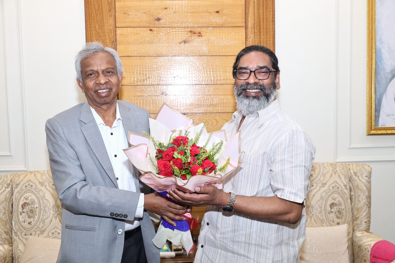 जैक अध्यक्ष ने दी मुख्यमंत्री हेमन्त सोरेन को मैट्रिक-इंटर परीक्षा 2025 की जानकारी