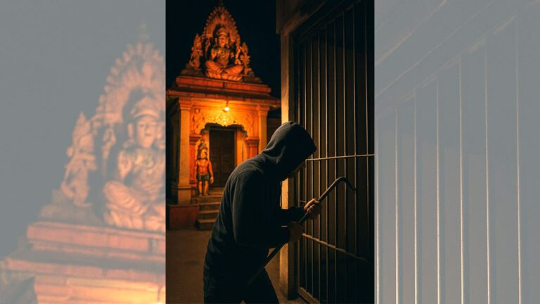 जमशेदपुर: धालभूमगढ़ मंदिर चोरी कांड का खुलासा, दो गिरफ्तार, चोरी का सामान बरामद