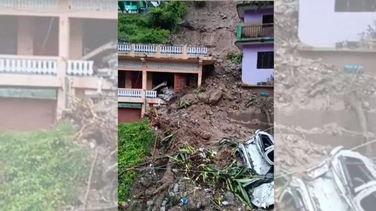 थराली में बादल फटने से तबाही: युवती की मौ’त, एक लापता, स्कूलों में छुट्टी