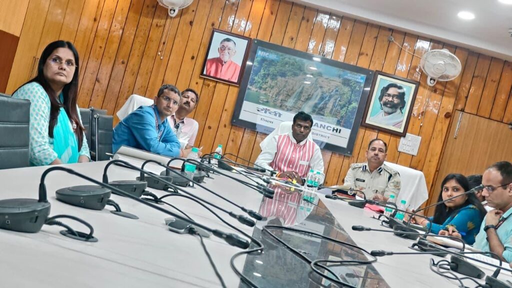 आगामी पर्वों में महिलाओं की सुरक्षा पर रांची प्रशासन का एक्शन प्लान