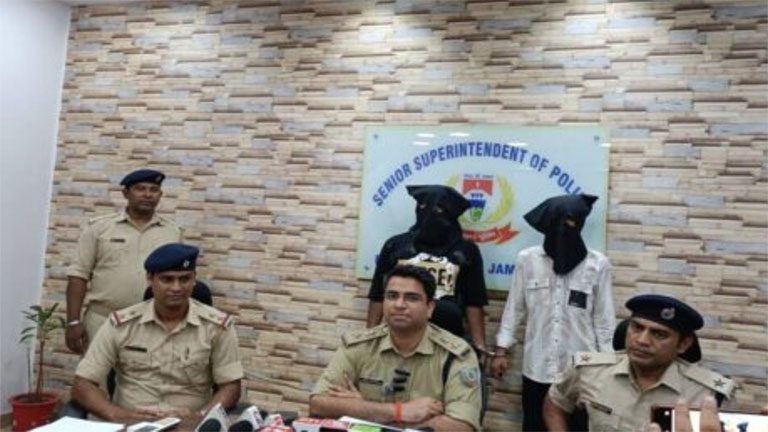 उलीडीह गोलीकांड का पर्दाफाश, पिस्तौल संग दो आरोपी गिरफ्तार