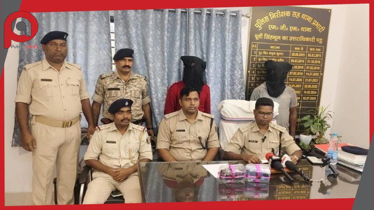 NH-33 पर दंपती से लूट, 48 घंटे में एमजीएम पुलिस ने सुलझाई गुत्थी