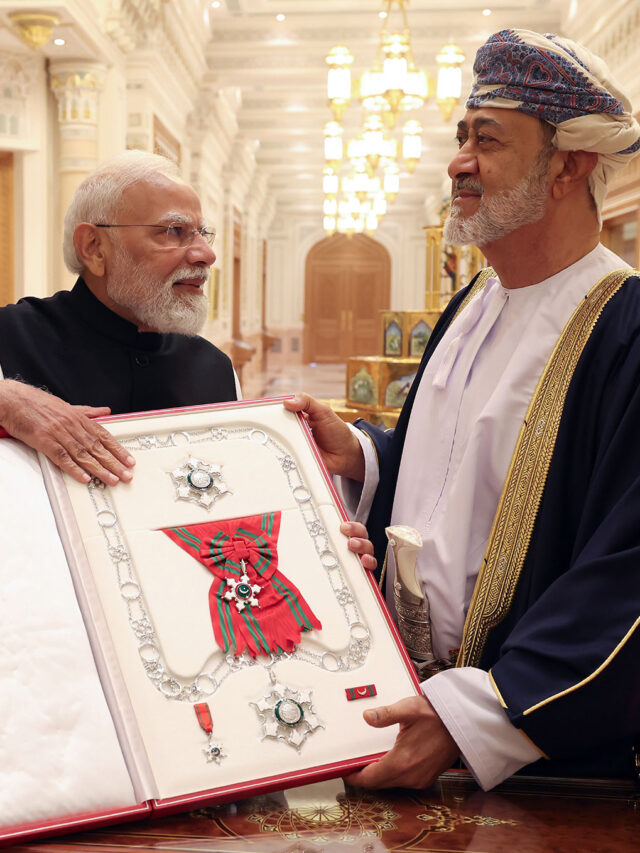 मस्कट: पीएम मोदी को ओमान का सर्वोच्च सम्मान मिला